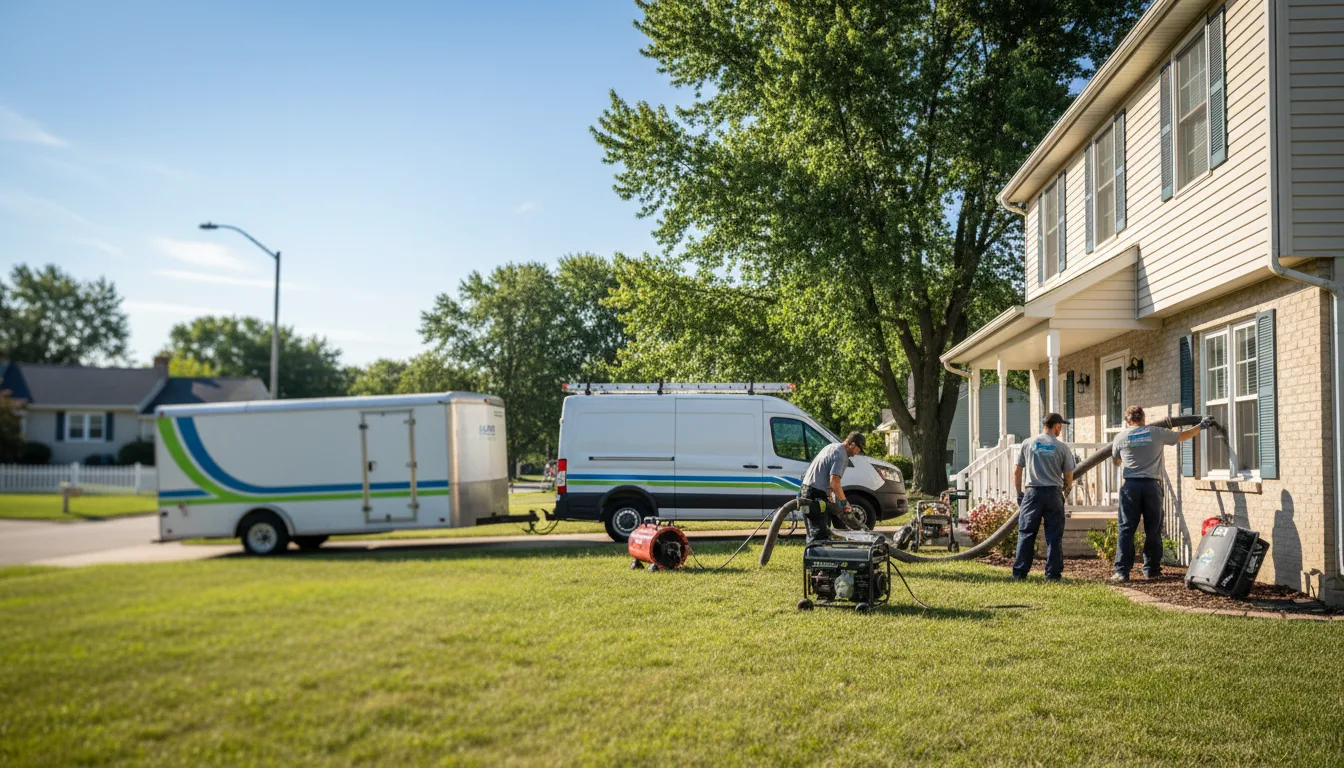 Flooded Basement Restoration And Cleanup With Repair in Stacyville, IA near me